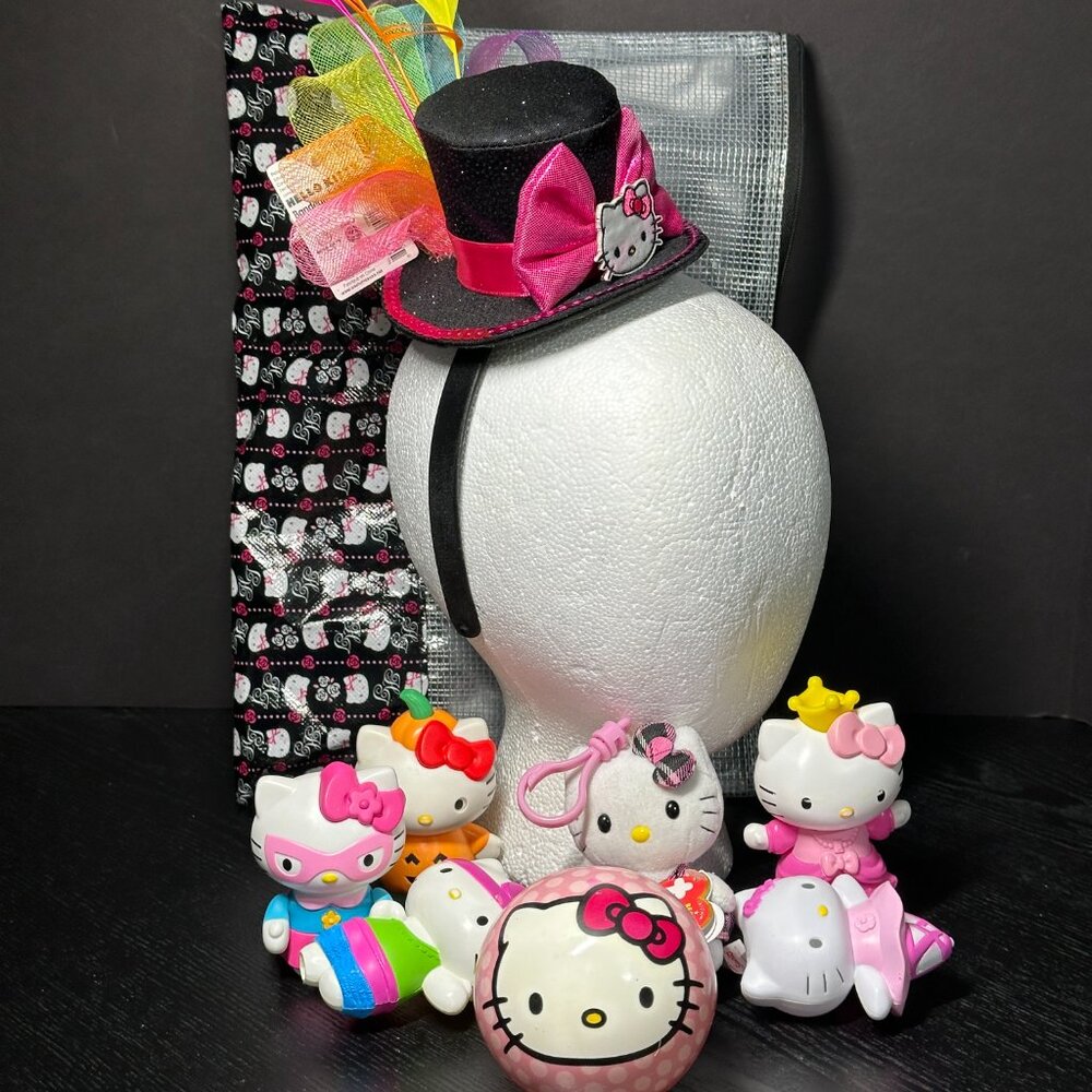 Assorted Hello Kitty - Bag, Fashion Headband, TY, McDonalds, Sanrio, Mini